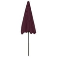 thumbnail image 2 of vidaXL Beach Parasol Bordeaux red Polyester, 2 of 7
