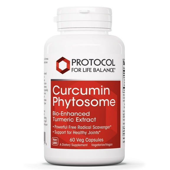 Protocol for Life Balance Curcumin PC 500 mg - for Joints - 60 Veg Caps