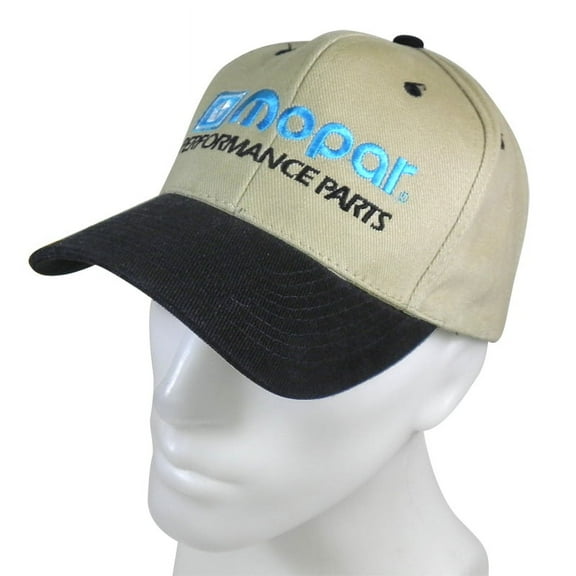 Mopar Performance Beige Black Baseball Cap