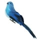 thumbnail image 2 of Figuras de pájaros falsos con plumas, modelo de pájaros con abrazadera, escultura de jardín Azul, 2 of 9