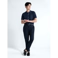 thumbnail image 2 of Free Assembly Men's Button Front Marled Sweater with Short Sleeves, Sizes S-3XL, 2 of 6
