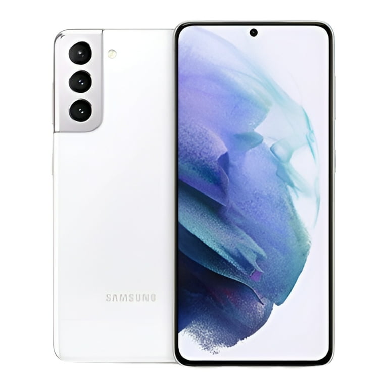 Restored Samsung Galaxy S21 5G, US Version, 128GB, Phantom White