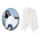 thumbnail image 1 of Trajes de baño de verano para mujer cubrir playa Kimono gasa blanco Colcomx Cárdigans de gasa, 1 of 8