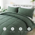 thumbnail image 3 of Juego de edredón DOWNCOOL All Season, doble, con 1 funda de almohada, 3 of 6