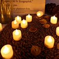 thumbnail image 3 of Lámpara Velas de té sin llama de 6 uds. Velas de té parpadeantes que funcionan con pilas (B) Tmvgtek Para estrenar, 3 of 9