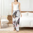 thumbnail image 4 of Sikiie Vintage Butterflies Women’s Ultra-Soft Comfy Lounge Pants Sleepwear Comfy Lounge Pants Drawstring Sleep Bottoms with PocketsSmall, 4 of 6