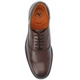 thumbnail image 4 of Thomas & Vine Mens Hughes Lace-up Wingtip Oxford Dress Shoe, Widths Available, 4 of 9