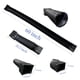 thumbnail image 3 of Extensiones flexibles para canaletas de lluvia, paquete de 2 (negras), 3 of 9