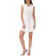 thumbnail image 2 of INSPIRE CHIC Vestido de Camisa de Mezclilla sin Mangas con Cuello y Cintura con Corbata XL Blanco, 2 of 6
