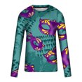 Aipewai Clearance Mens Winter Clothes Comfortable Printing Long Sleeve
