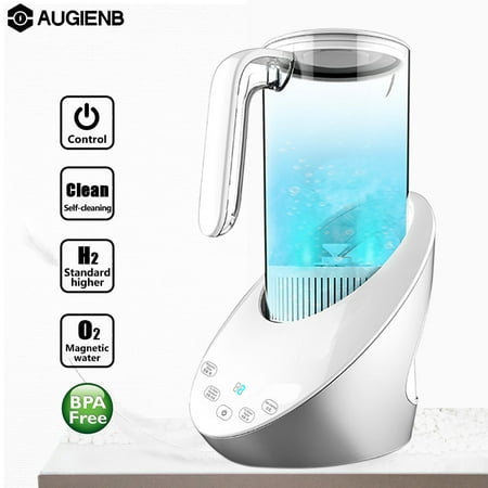 AUGIENB 1.5L Hydrogens-Rich Alkaline Water Energy Filter Jug Bottle Cup Ionizer Generator Machine Keep Slim Improve Skin Sleeping Prevent Chronic (Best Water Ionizer On The Market)