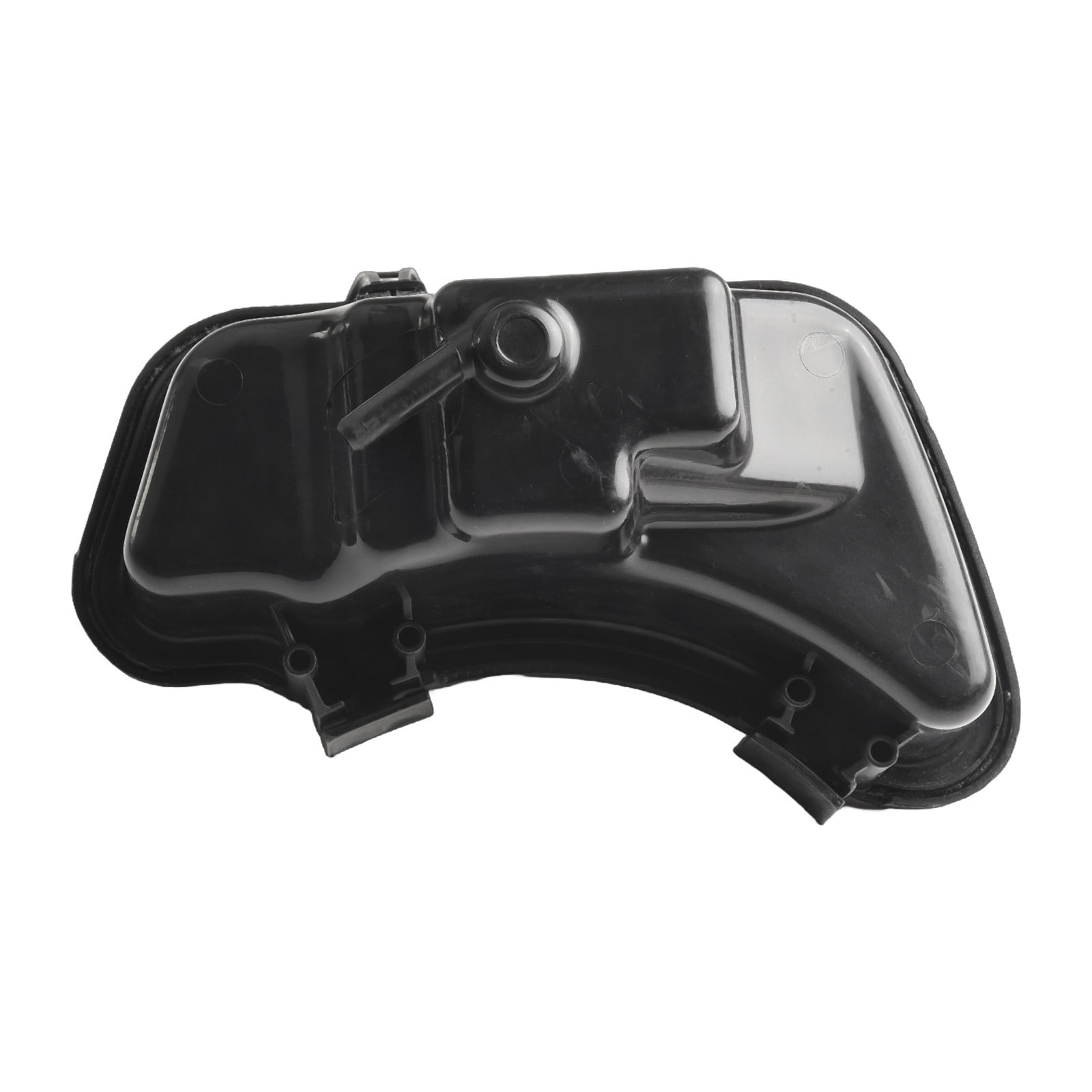 Plastic Fuel Gas Tank 596251 with Cap 596250 for Engine Replacement - Black Durable Container, Secure Seal, Easy Install