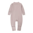 thumbnail image 2 of Emy Dola Baby Boys Girls Romper Pajamas Bamboo Viscose PJs For Newborns 2 Way Zipper Long Sleeve Footless Sleep and Play Jumpsuits 3-24 Months, 2 of 3