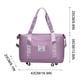 thumbnail image 3 of Maleta Plegable de Gran Capacidad con Ruedas, Bolsa de Viaje Expandible con Separación para Ropa Seca y Húmeda, Bolsa de Tela Portátil para Gimnasio y Vacaciones., 3 of 3
