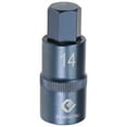 thumbnail image 4 of Uxcell 1/2-Inch Square Drive x H14 Metric Hex Bit Socket, 2 Inch Length, 4 of 5