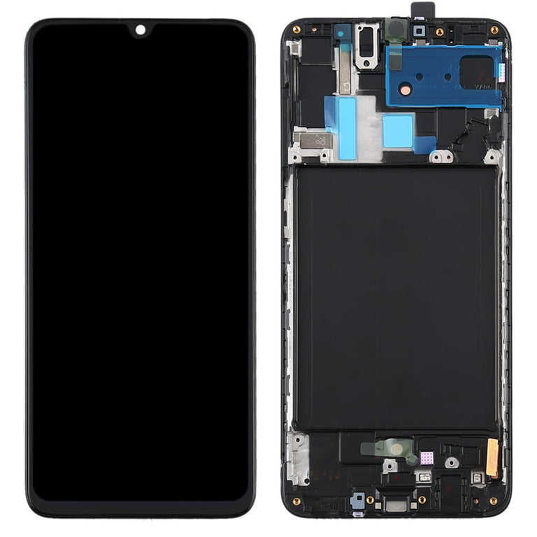 Cellphone Spare Parts Original Super AMOLED LCD Screen for Galaxy A70  Digitizer Full Assembly with Frame