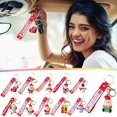 thumbnail image 2 of Christmas Keychain Gift,Cute Cartoon Xmas Key Chain Santa for Girls Women Schoolbag Christmas Decoration, 2 of 4