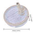 thumbnail image 4 of Tapa Reutilizable Superior para Botella 2 Uds. Con Pajita 30oz, 4 of 9