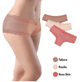 thumbnail image 1 of Paquete De 3 Pantaletas Boxer Encaje Sexybox Mod. 21177 Talla Mediana SexyBox bikini 21177, 1 of 6