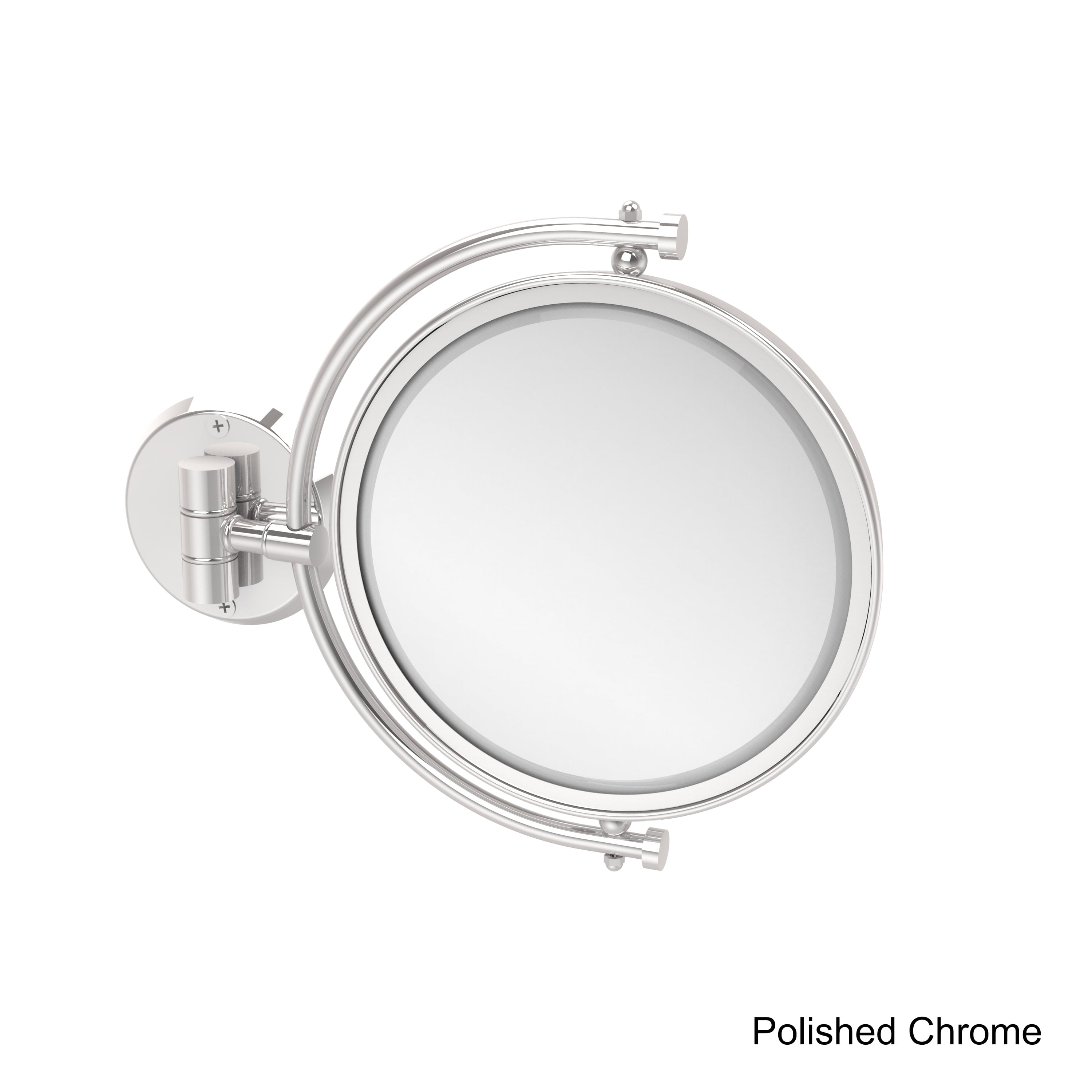 8 Wall Mounted Make Up Mirror 4x Magnification