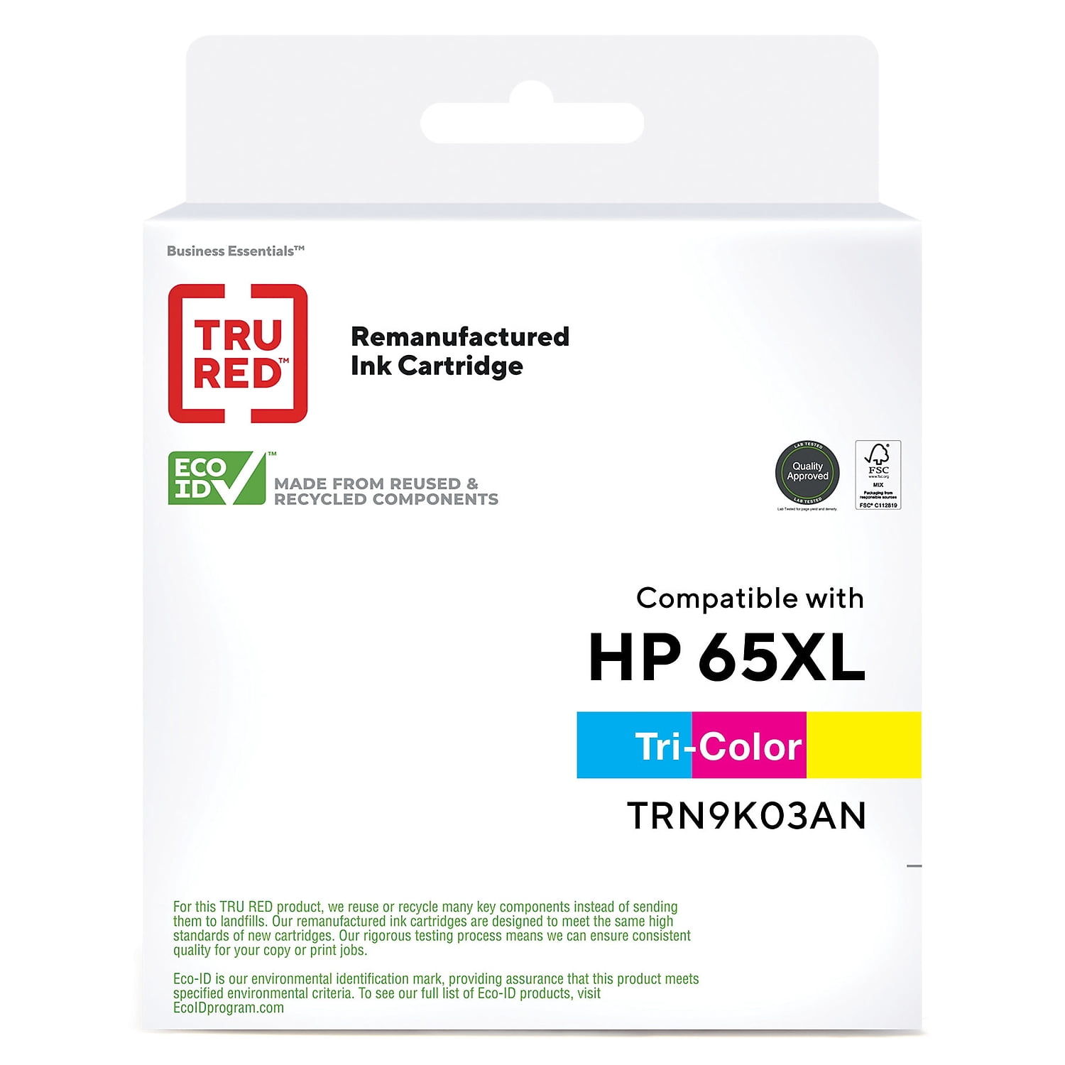 ONN HP 65XL/65 High Yield Black \u0026 Tri 
