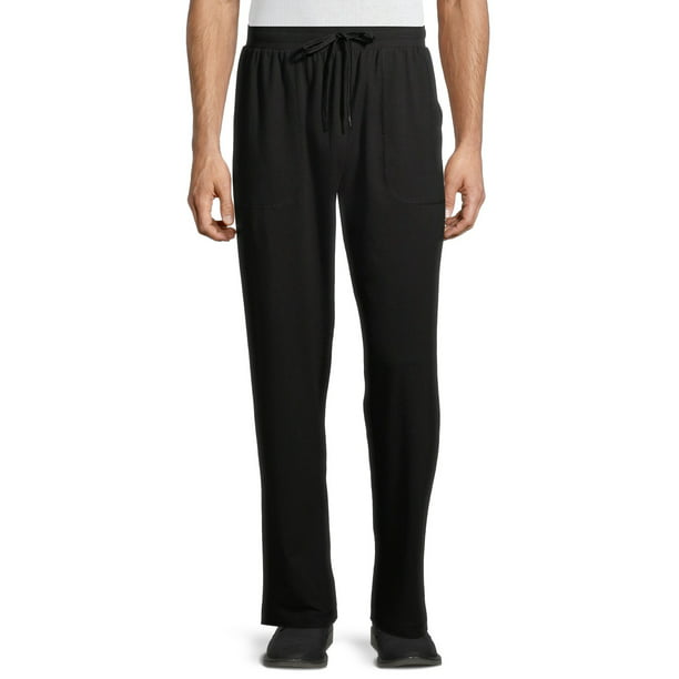 Athletic Works - Athletic Works Men's Jersey Open Bottom Pants, up to ...