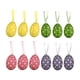 thumbnail image 1 of 12 piezas de adornos colgantes de huevos de Pascua, huevos de Pascua colgantes de espuma decorativos para Puntos, 1 of 9