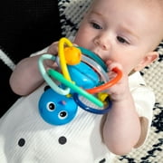 Baby Einstein Ocean Explorers Opus’s Shake & Soothe Teether Toy & Rattle, Multicolor, Ages Infants 0 + Months