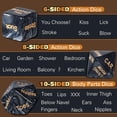 thumbnail image 3 of Juego de dados sexuales para parejas adultas, juegos sexuales, 5 piezas de dados para fiestas sexuales con 48 formas de jugar divertidos juegos de rol románticos, juguetes sexuales para parejas adult, 3 of 5