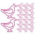 thumbnail image 3 of Chicken Shaped Rosy Iron Paper Clips 50Pcs 1.4X1.2X0.04In, 3 of 9