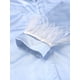 thumbnail image 2 of Txlixc - Pijama de 2 uds para mujer, blusa con puños de plumas de manga larga lisa/de retazos, pantalones cortos, ropa suelta para dormir/ropa para el hogar Txlixc Estilo de ocio, 2 of 4