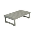 thumbnail image 3 of Christopher Knight Home 38.5" Outdoor Coffee Table, Light Gray Acacia Wood with Slatted Top and Rustic Design, 3 of 13