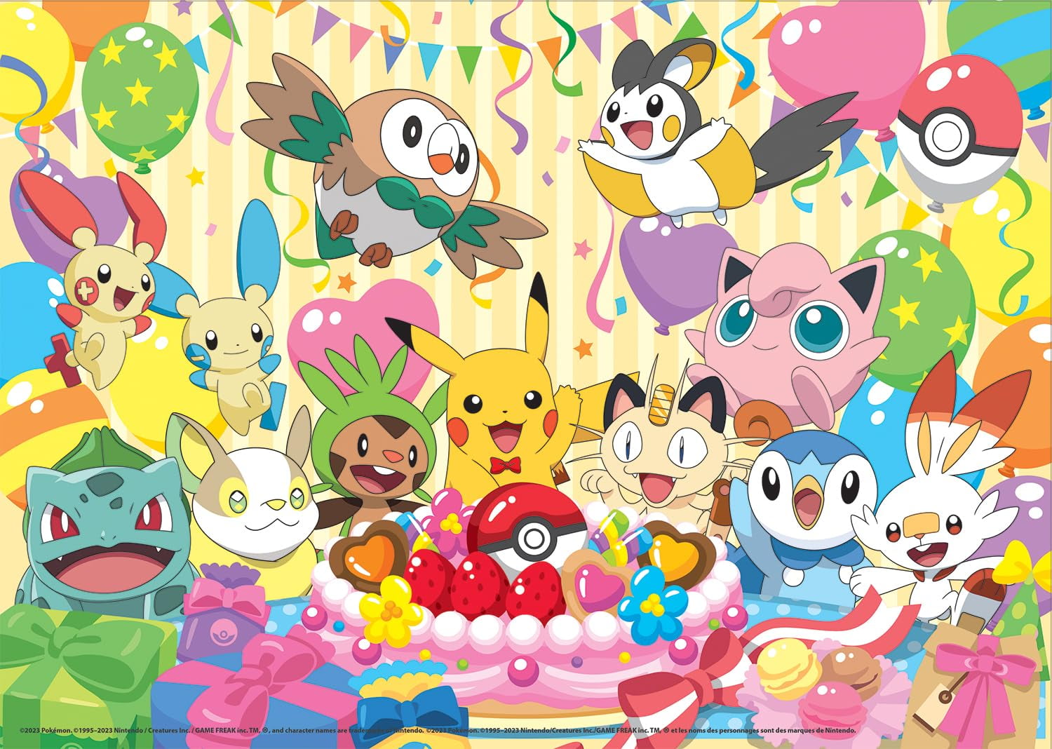Buffalo Games Kids Pokemon 4-in-1 Multipack Interlocking Jigsaw Puzzles for Children Ages 6+