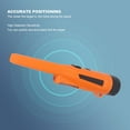 thumbnail image 3 of Metal Detector, Portable Anti Slip High Sensitivity LED Light IP66 Handheld Pin Pointer Wand  for Security Check Orange, 3 of 7