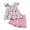 Red-1, variant on Coerni Toddler Girls Clothes 3T 4T 5T 6T 7T Summer Outfits Baby Kids Short Sleeve T-Shirt Tops & Bow Shorts Sets 2pcs