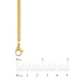 Men's Stainless Steel GoldTone 24" Flat Curb Chain Necklace Mens