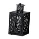thumbnail image 2 of Farol de vela colgante de metal para Halloween, 9 x 9 x 19,5 cm, decoración de mesa para puerta, mesa, decoración de fiesta, multifuncional Estilo D, 2 of 9