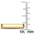 thumbnail image 3 of Genuine Solid 14k Yellow or White Gold 4mm Comfort-fit Polished Wedding Band for Men/Women Sizes 4-12, 3 of 7
