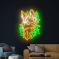 thumbnail image 4 of Handmadetneonsign Fox Neon Sign, Fox Animal Wall Decor, Fox Nature Wild Life Wall Decor, 4 of 5