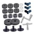 thumbnail image 4 of MERIGLARE 23Pcs Cymbal Replacement Accessories Cymbal Stand Felts for Percussion Parts Gray, 4 of 9