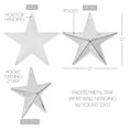 thumbnail image 6 of VHC Brands Patriotic Faceted Metal Star White Wall Hanging w/Pocket 12x12, Independence Day Decor, American Star with display pocket, Distressed Appearance Metal Wall Hanging, Star Shape, White, 6 of 6