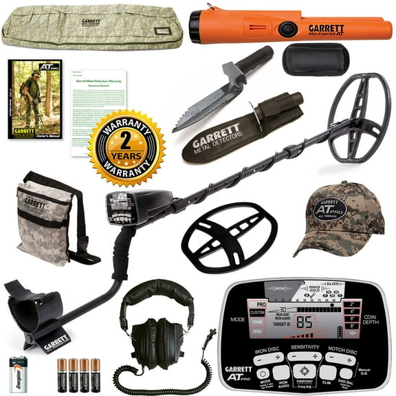 Garrett AT Pro Metal Detector Diggers Special with Pro Pointer AT PinPointer