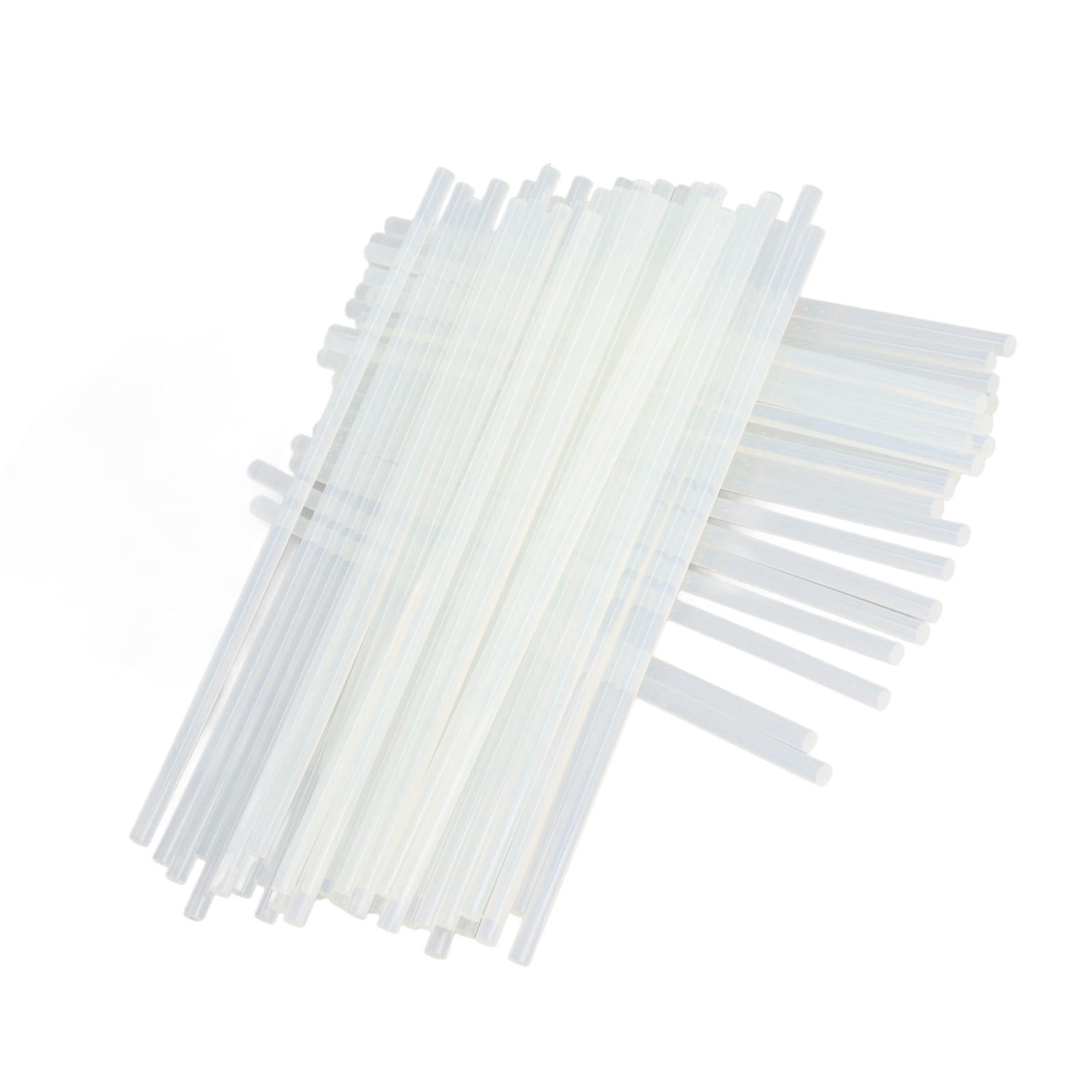 YAHHU 180 Pcs Hot Glue Stick EVA Resin White Transparent Strong Adhesion Hot Melt Glue Sticks for Crafts & Repairs