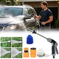 thumbnail image 6 of WWV High Pressure Hose Nozzle Sprayer Multi Function Water Jet with 3 Spray Modes Fits 1/2 and 3/4 Hoses for Car Wash Garden Patio Window Cleaning Kit, 6 of 7