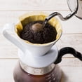 thumbnail image 2 of Pour Over Coffee Dripper by Sanyo Sangyo: Porcelain Ceramic 1-to-4 Cup Brewer in 5 Beautiful Colors | Unique Drip Coffee Maker for Fresh Filter Coffe, 2 of 6
