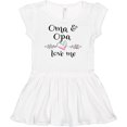 thumbnail image 3 of Inktastic Oma and Opa Love Me- Heart Grandchild Girls Baby Dress, 3 of 5