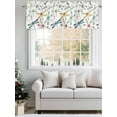 thumbnail image 5 of Dragonfly Valances for Windows Watercolor Colorful Wings Flying Rod Pocket Curtains Valance Short Window Treatment Drapes for Living Room, Bedroom Bathroom 60"&nbsp;W x 18" L, 5 of 5