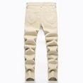 thumbnail image 6 of Ripped Denim Jeans for Boys Boy's Skinny Fit Distressed Jeans Boys Back to School Clothes Teen Boys Clothing 14-16 Years, 6 of 6