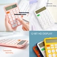 thumbnail image 3 of Standard Calculator 12 Digit,Desktop Large Display and Buttons,Calculator with Large LCD Display for Office,School, Home & Business Use,Automatic Sleep,with Battery, 3 of 8