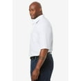thumbnail image 3 of KingSize Men's Big & Tall Wrinkle-Free Short-Sleeve Dress Shirt, 3 of 6